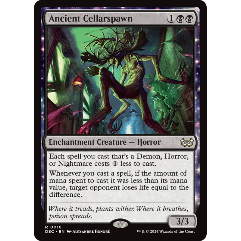 Ancient Cellarspawn [Duskmourn: House of Horror Commander]