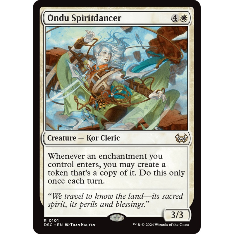 Ondu Spiritdancer [Duskmourn: House of Horror Commander]
