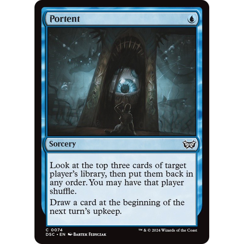 Portent [Duskmourn: House of Horror Commander]