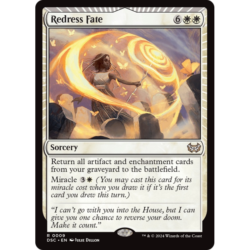 Redress Fate [Duskmourn: House of Horror Commander]