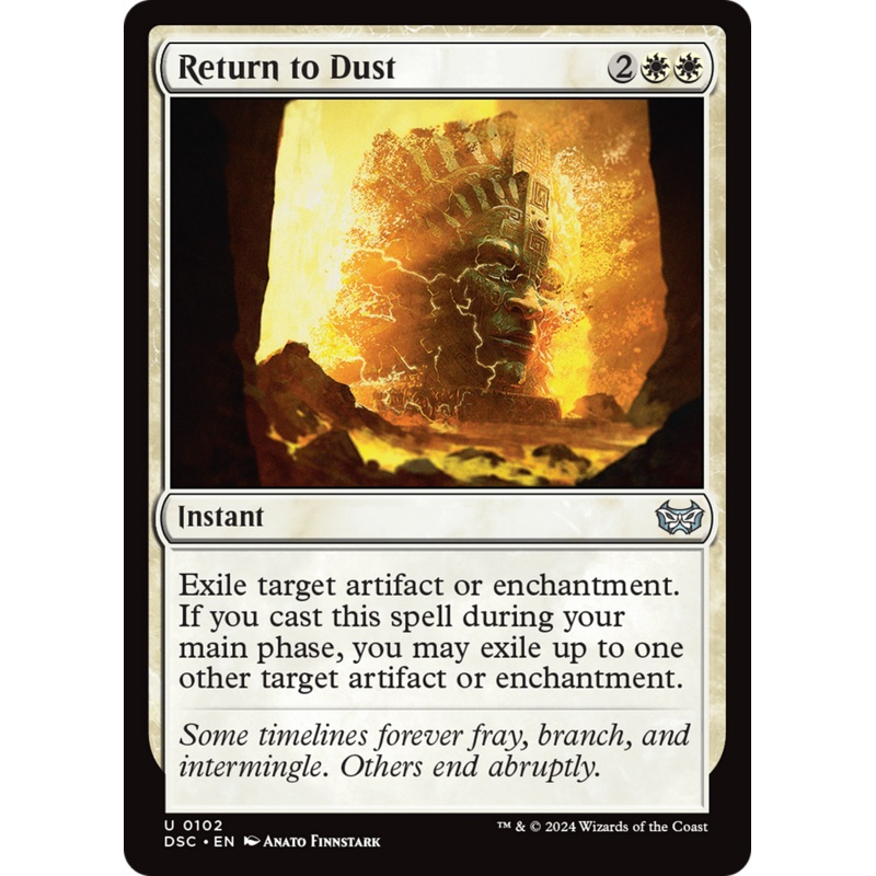 Return to Dust [Duskmourn: House of Horror Commander]