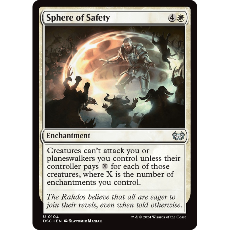 Sphere of Safety [Duskmourn: House of Horror Commander]