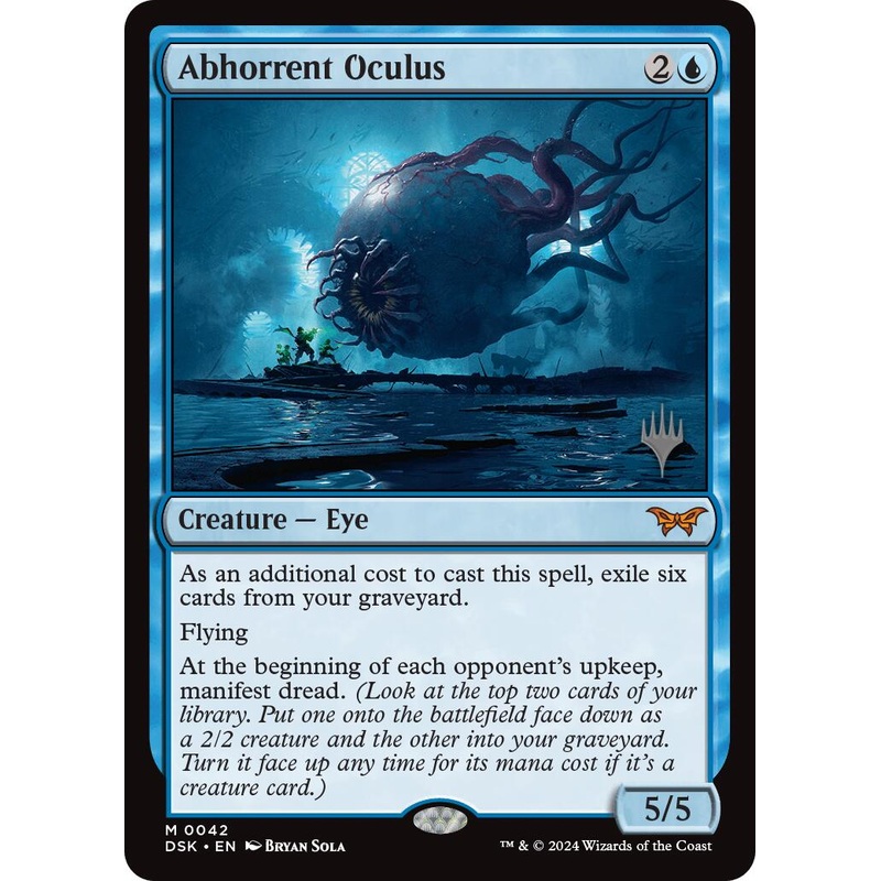 Abhorrent Oculus (Promo Pack) [Duskmourn: House of Horror Promos]