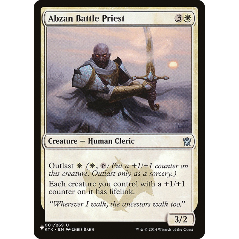Abzan Battle Priest [The List]