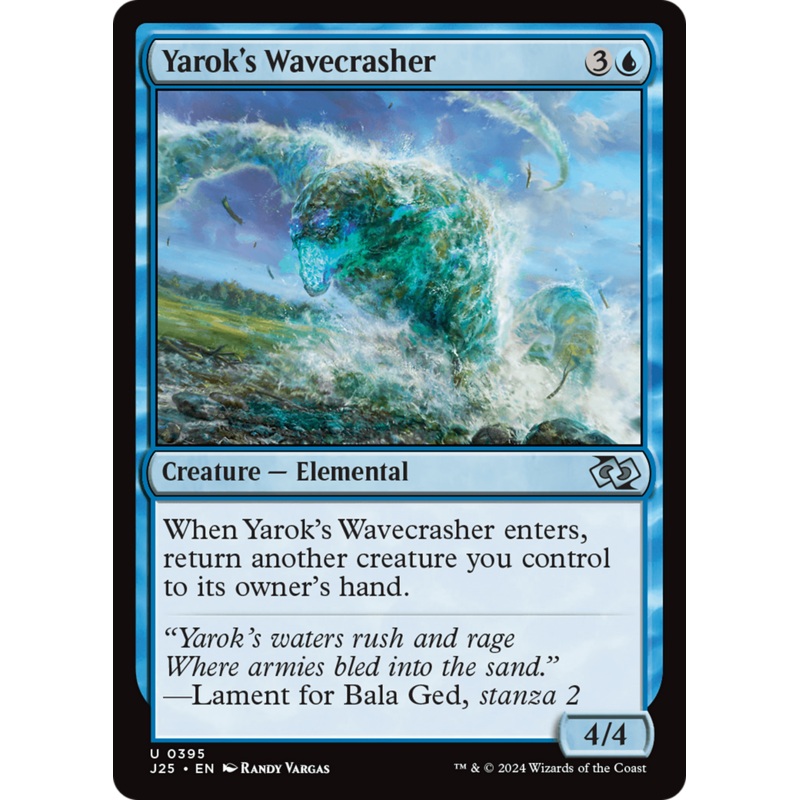 Yarok's Wavecrasher [Foundations Jumpstart]