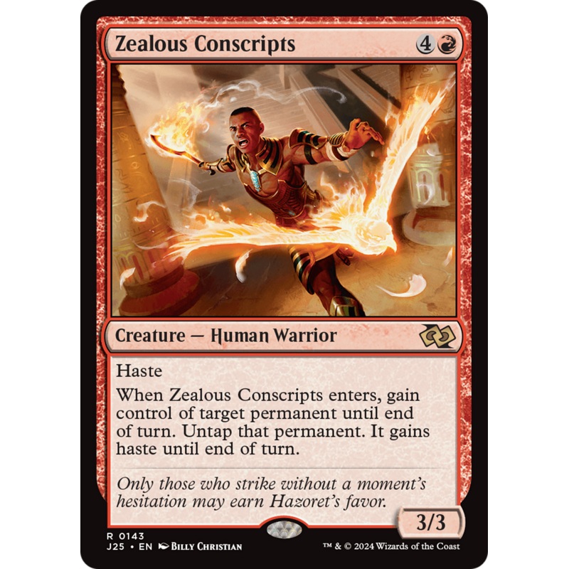 Zealous Conscripts [Foundations Jumpstart]