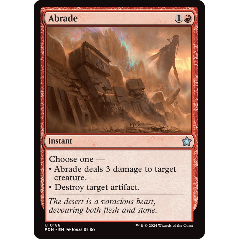 Abrade [Foundations]