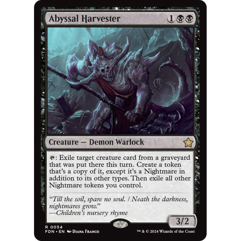 Abyssal Harvester [Foundations]