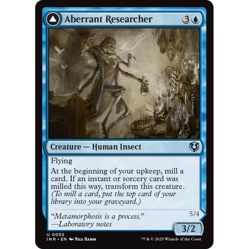 Aberrant Researcher // Perfected Form [Innistrad Remastered]