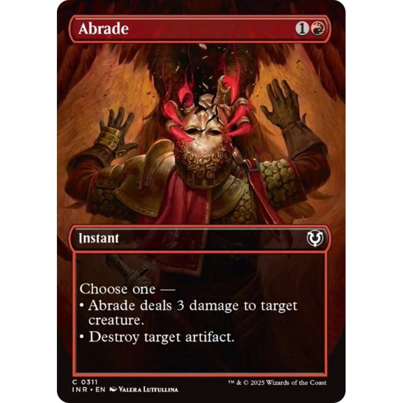 Abrade (Borderless) [Innistrad Remastered]