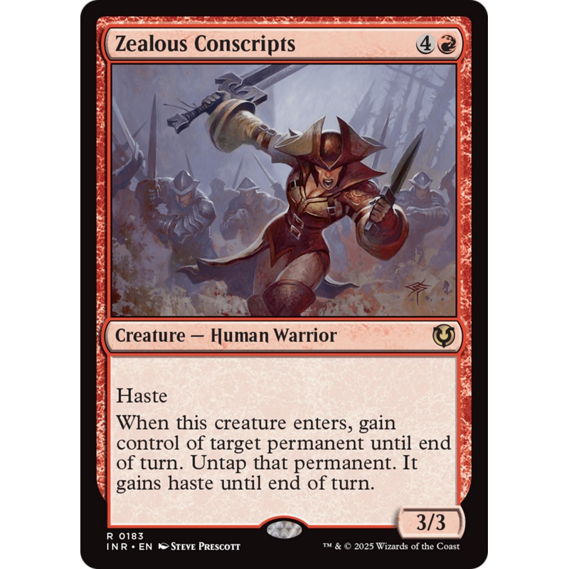 Zealous Conscripts [Innistrad Remastered]