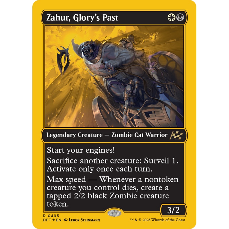 Zahur, Glory's Past (First-Place Foil) [Aetherdrift]
