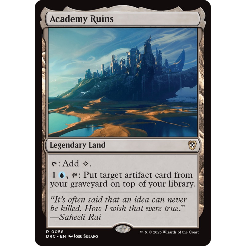 Academy Ruins [Aetherdrift Commander]
