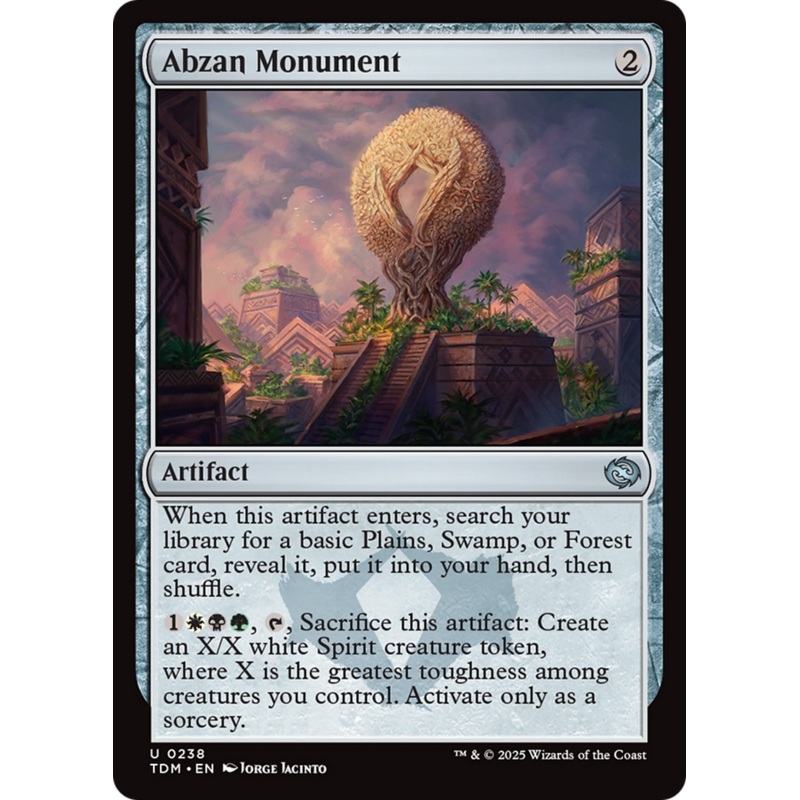 Abzan Monument [Tarkir: Dragonstorm]