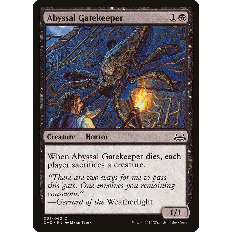 Abyssal Gatekeeper (Divine vs. Demonic) [Duel Decks Anthology]