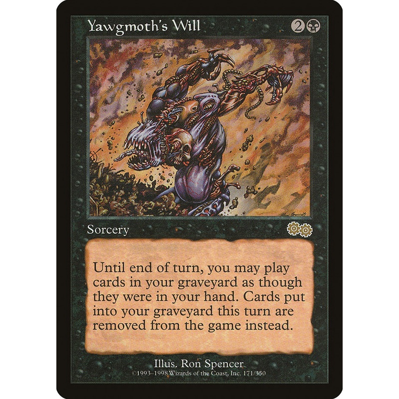 Yawgmoth's Will [Urza's Saga]