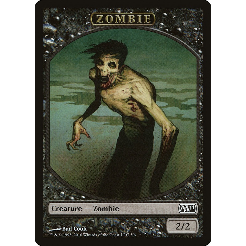 Zombie Token [Magic 2011 Tokens]