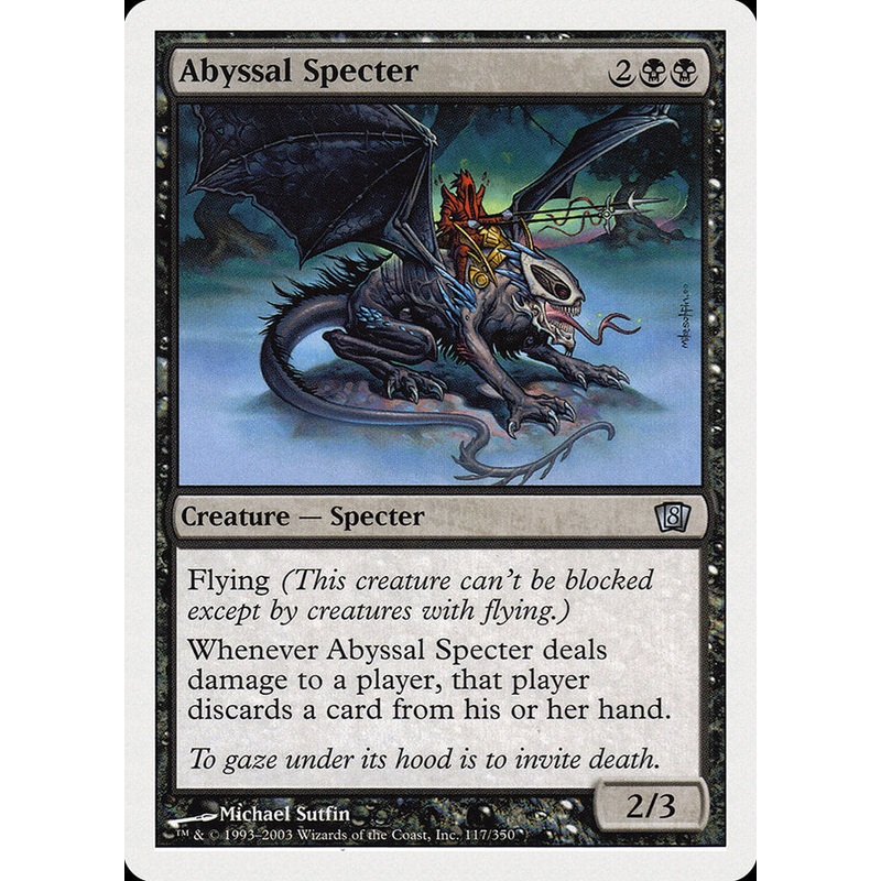 Abyssal Specter [Eighth Edition]