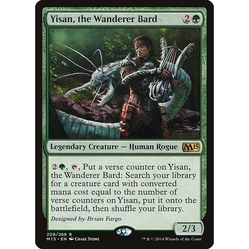 Yisan, the Wanderer Bard [Magic 2015]
