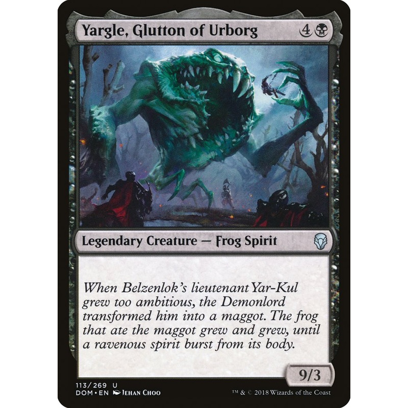 Yargle, Glutton of Urborg [Dominaria]