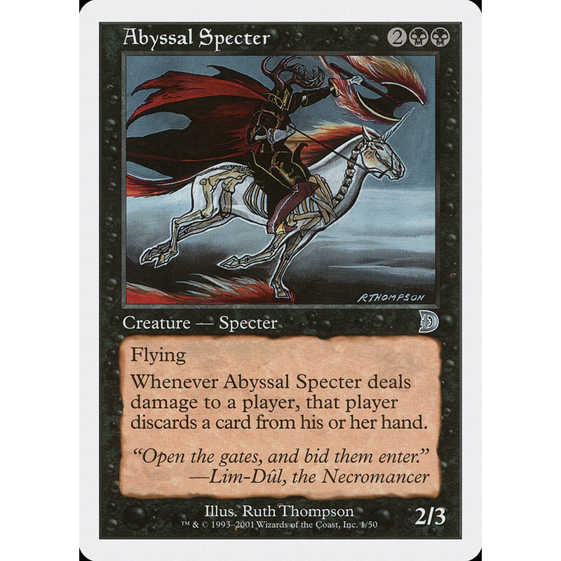 Abyssal Specter [Deckmasters]