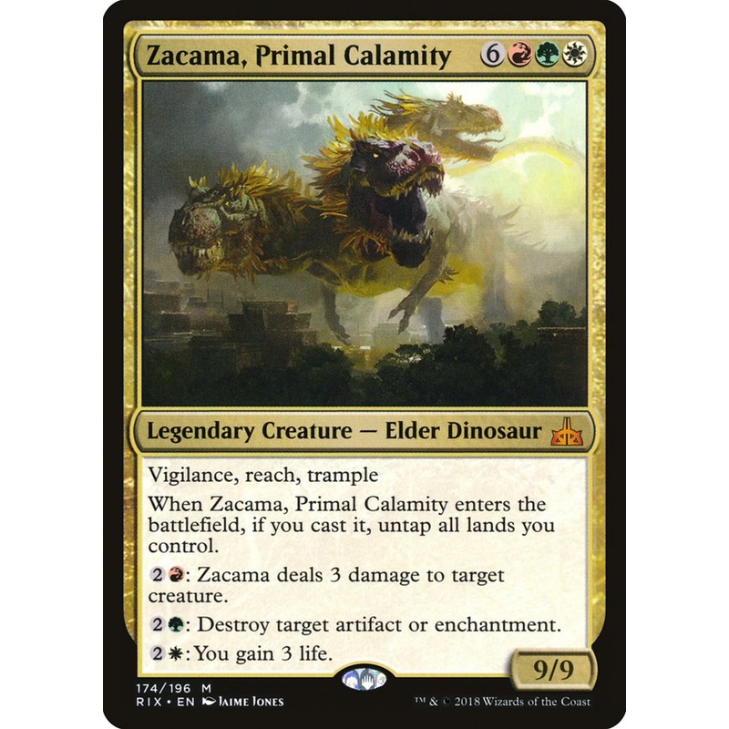 Zacama, Primal Calamity [Rivals of Ixalan]
