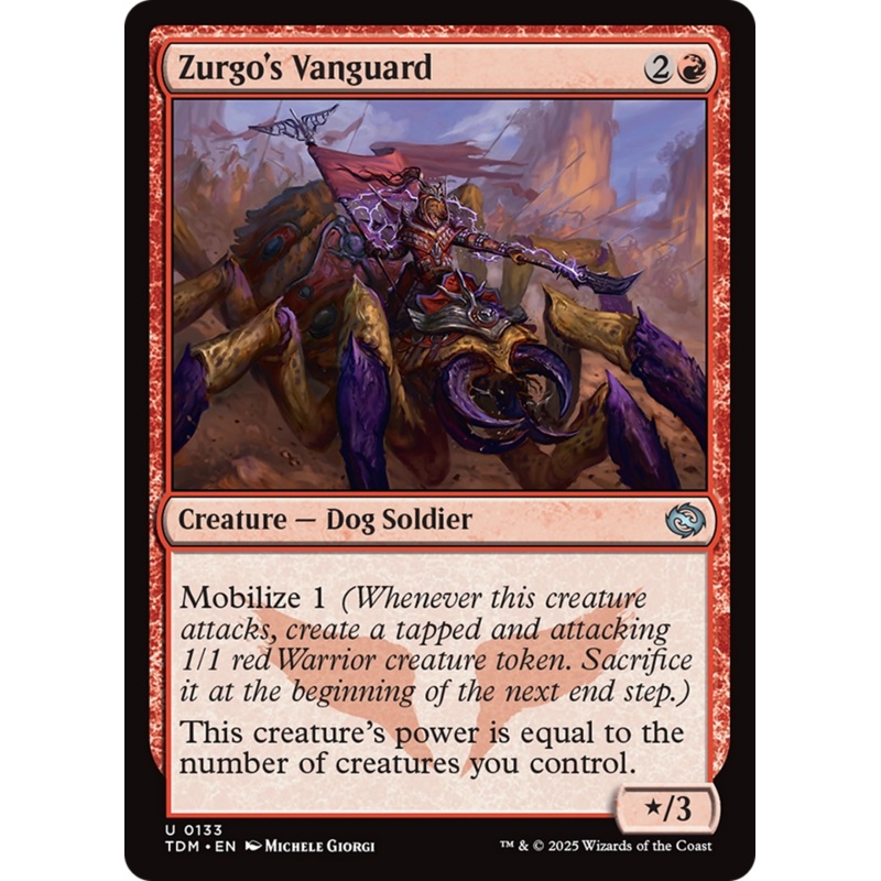 Zurgo's Vanguard [Tarkir: Dragonstorm]