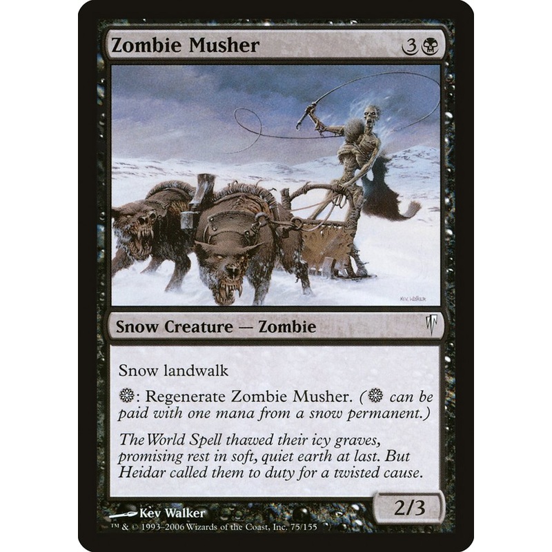 Zombie Musher [Coldsnap]