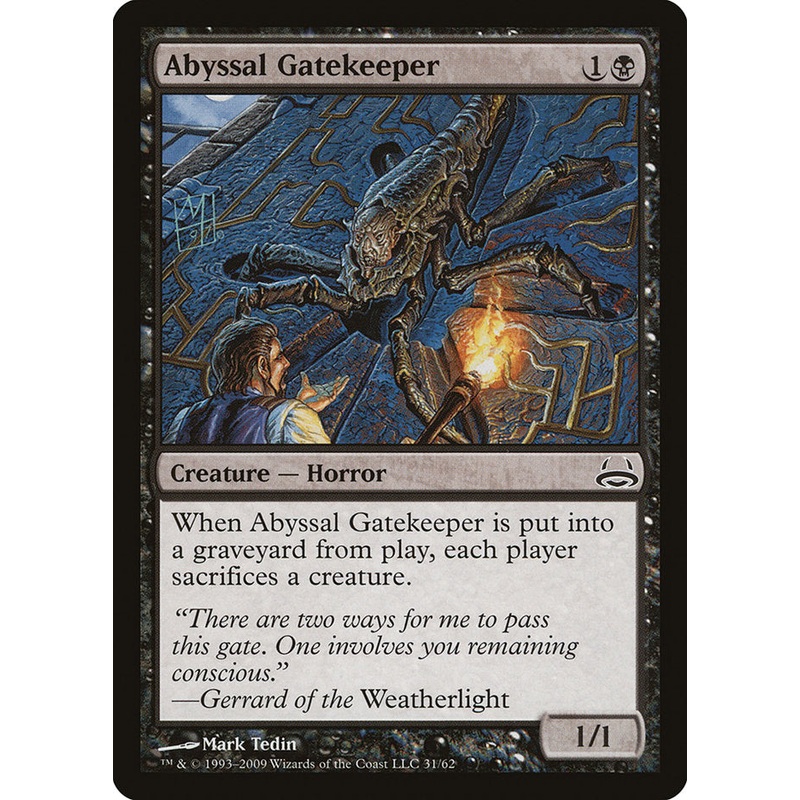 Abyssal Gatekeeper [Duel Decks: Divine vs. Demonic]