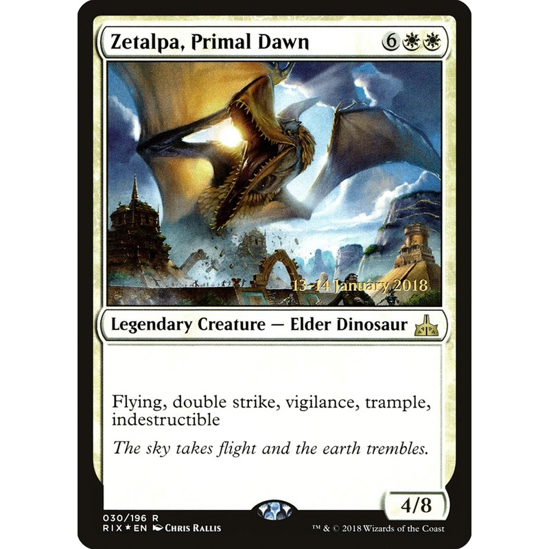 Zetalpa, Primal Dawn [Rivals of Ixalan Prerelease Promos]