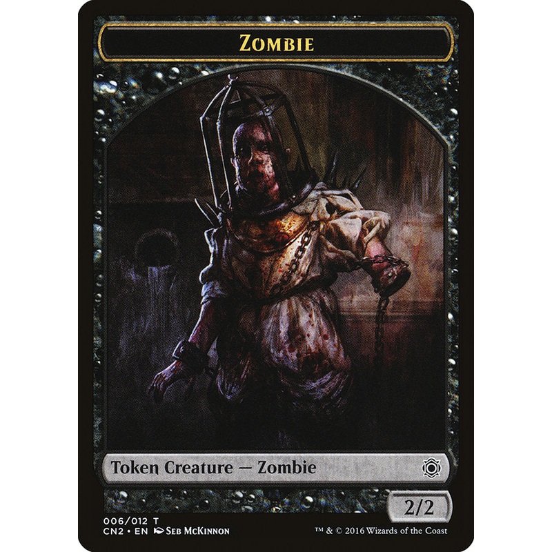 Zombie Token [Conspiracy: Take the Crown Tokens]