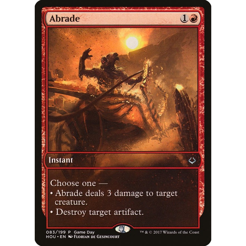 Abrade (Game Day) [Hour of Devastation Promos]
