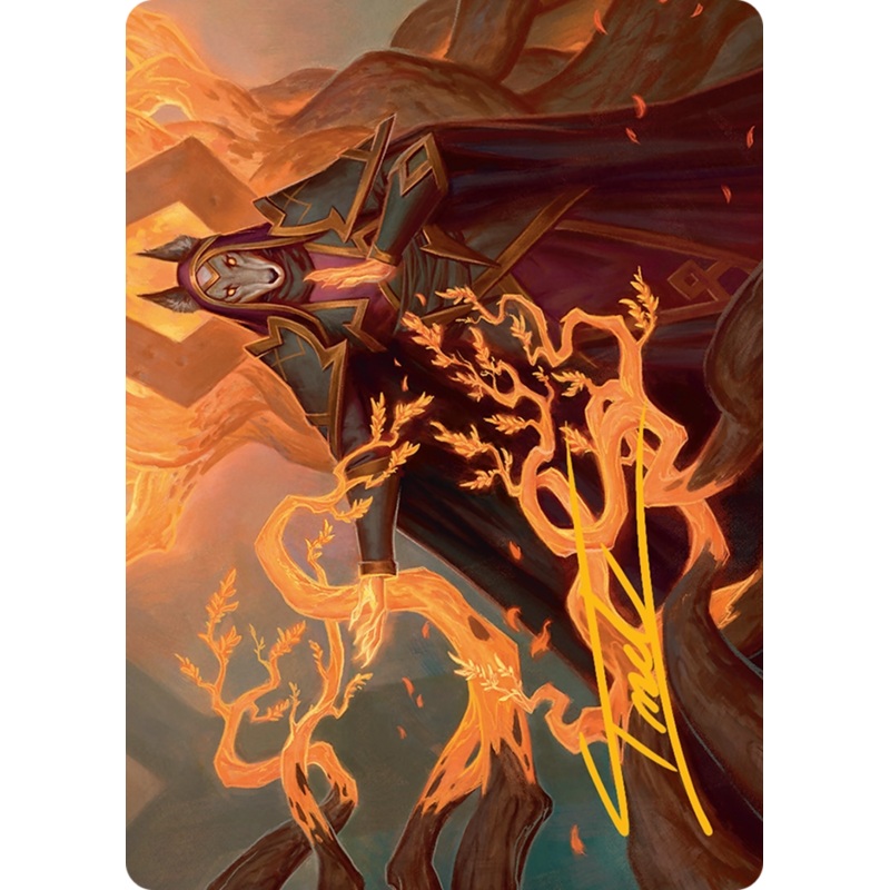 Abzan Devotee Art Card (10/54) [Tarkir: Dragonstorm Art Series]