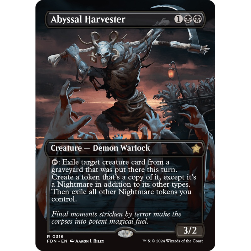 Abyssal Harvester (Borderless) [Foundations]
