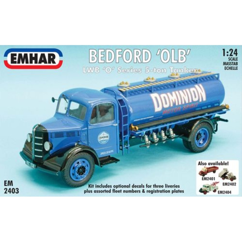 Emhar EM2403 1:24 Bedford O Series LWB Tanker