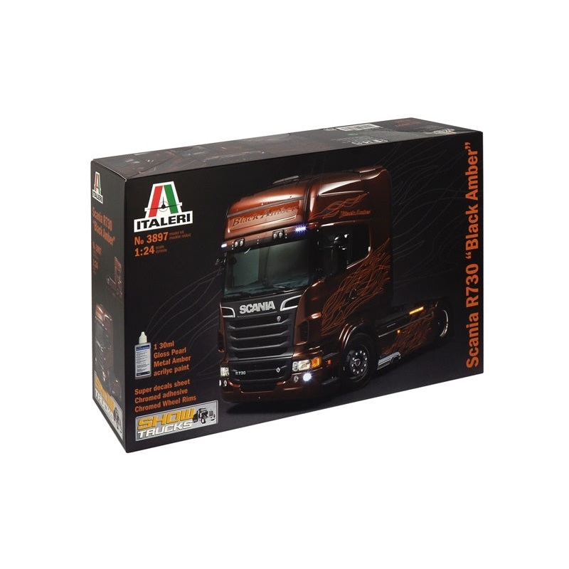 Italeri 3897 1:24 Scania R730 "Black Amber"