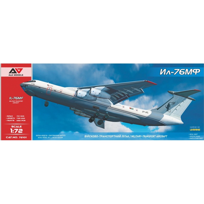 A & A Models 72101 1:72 Ilyushin Il-76MF