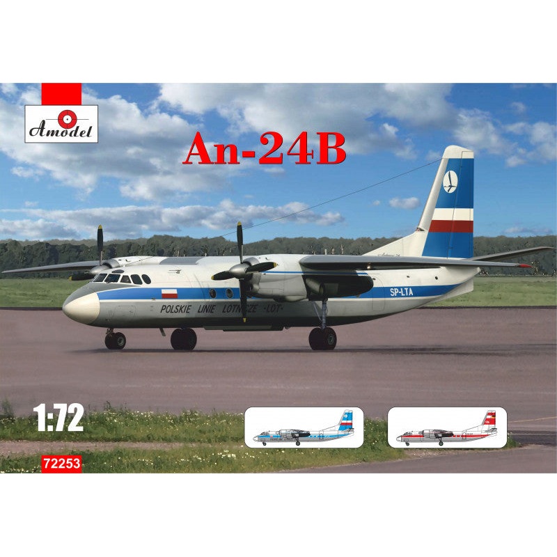 A-Model 72253 1:72 Antonov An-24B