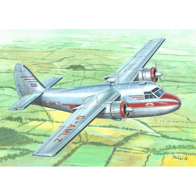 Valom 72167 1:72 Percival P.50 Prince (G-AMLZ)