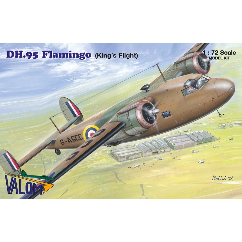 Valom 72147 1:72 DH.95 Flamingo (G-AGCC & Lady of Glamis)