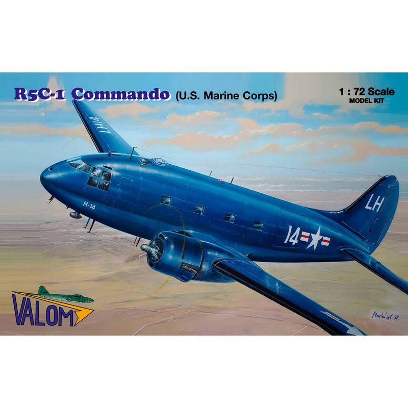 Valom 72153 1:72 Curtiss R5C-1 Commando 'USMC'