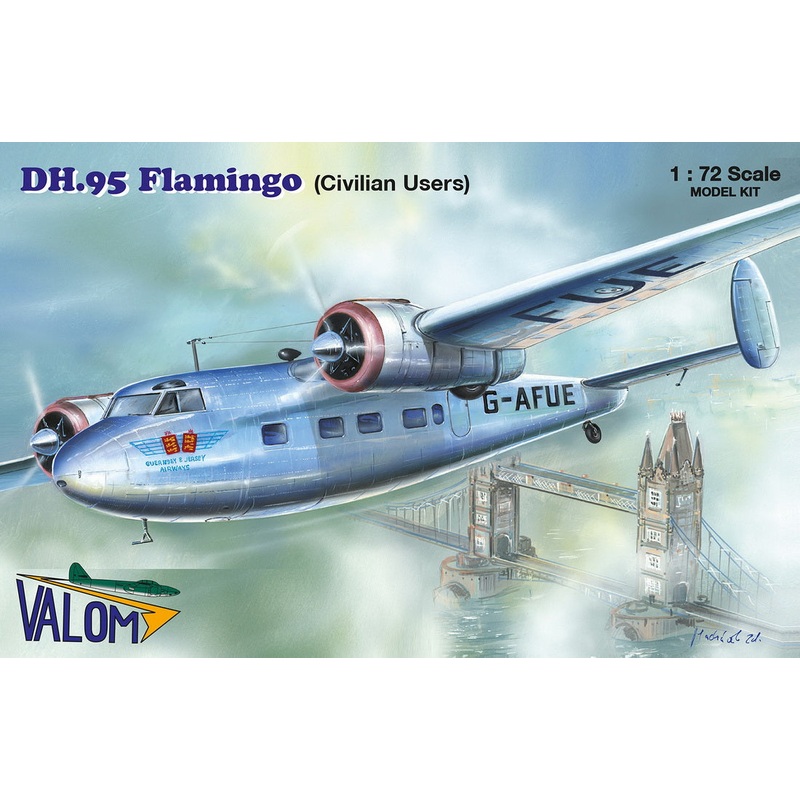 Valom 72156 1:72 DH.95 Flamingo (G-AFUE & G-AFYH)