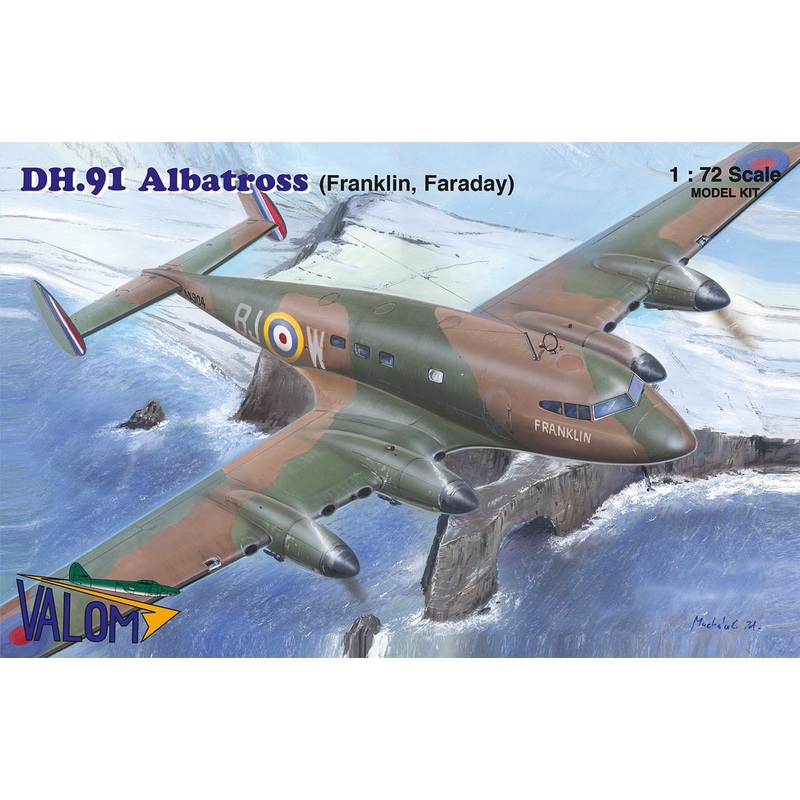 Valom 72160 1:72 de Havilland DH.91 Albatross (Franklin, Faraday)