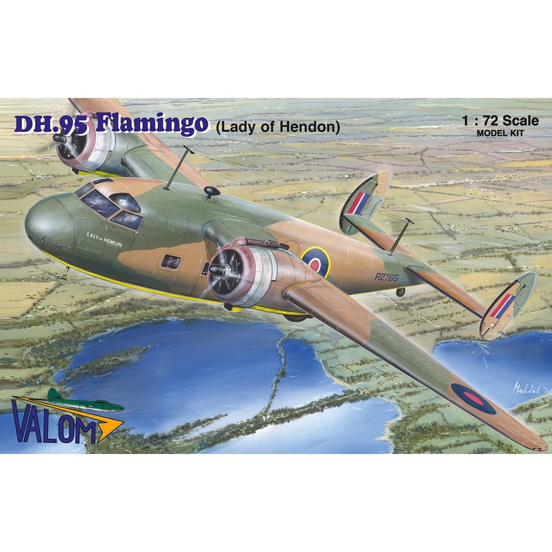Valom 72161 1:72 DH.95 Flamingo (Lady of Hendon & Merlin VI)