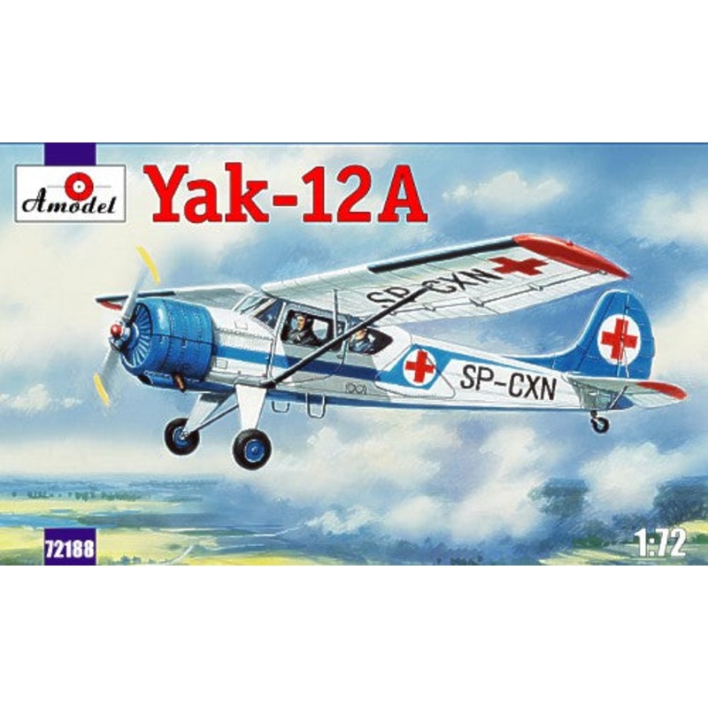 A-Model 72188 1:72 Yakovlev Yak-12A