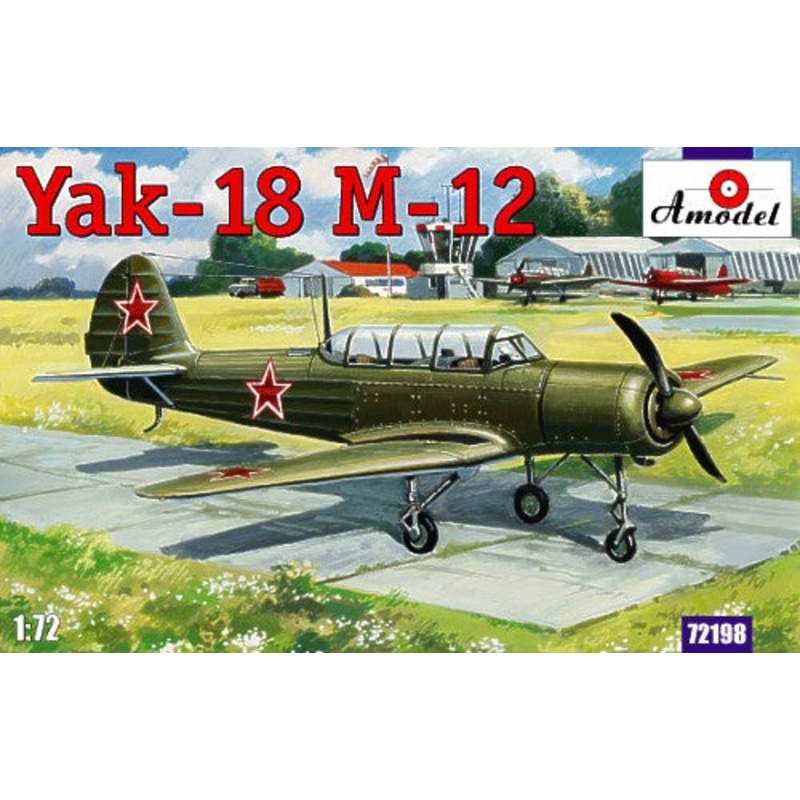 A-Model 72198 1:72 Yakovlev Yak-18M-12