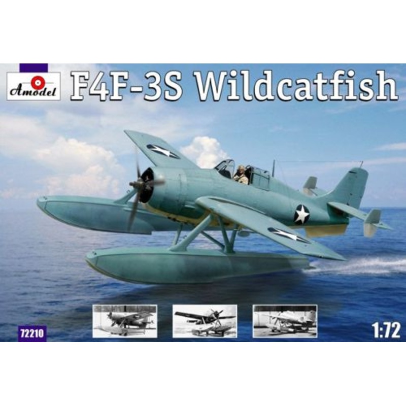 A-Model 72210 1:72 Grumman F4F-3S Wildcatfish