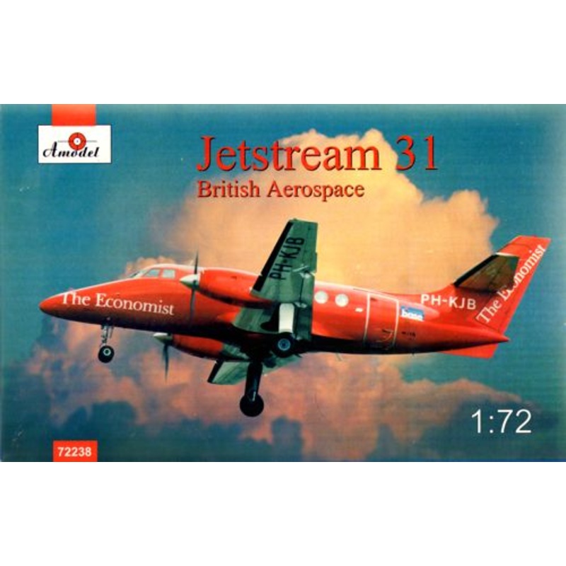 A-Model 72238 1:72 BAe Jetstream 31 PH-KJB The Economist