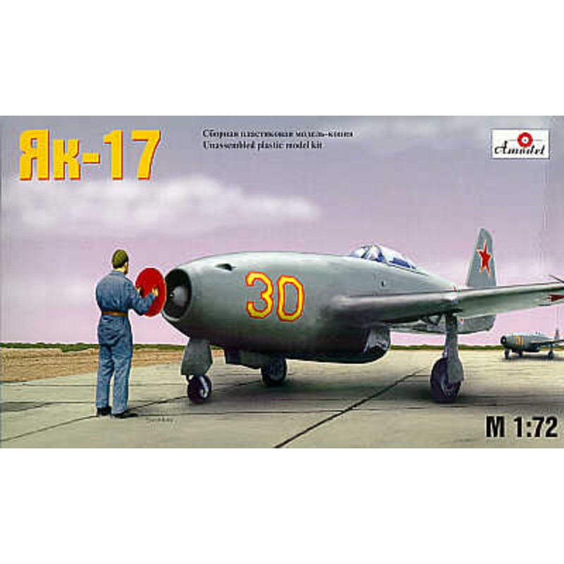 A-Model 7224 1:72 Yakolev Yak-17