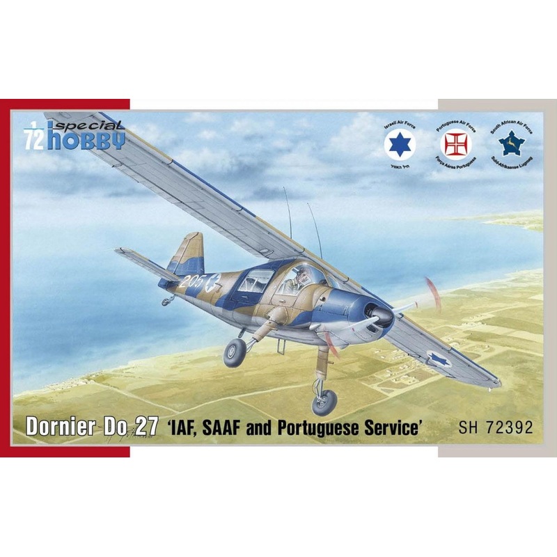 Special Hobby SH72392 1:72 Dornier Do-27 "IDF, SAAF and Portuguese Service"